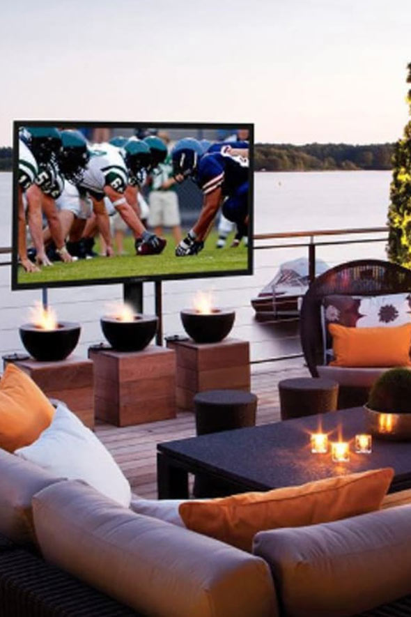 outdoor televisions and installation in St. Joseph, MI