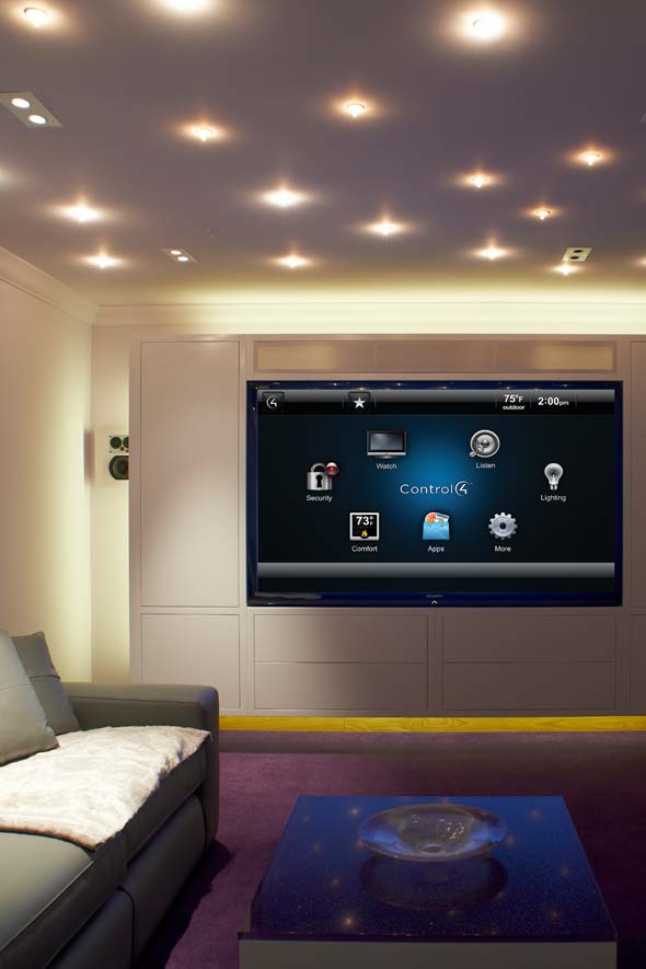 Home theater that's fits your decor or is blends with the homes interior design